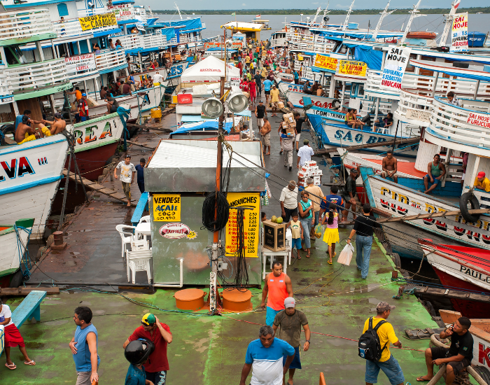 Porto Fluvial de Manaus